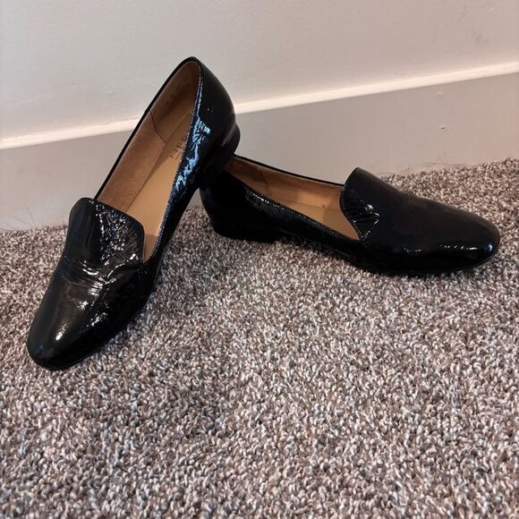 Naturalizer Women's Emiline Slip-On Loafer Black Leather Size 8 - Picture 4 of 15